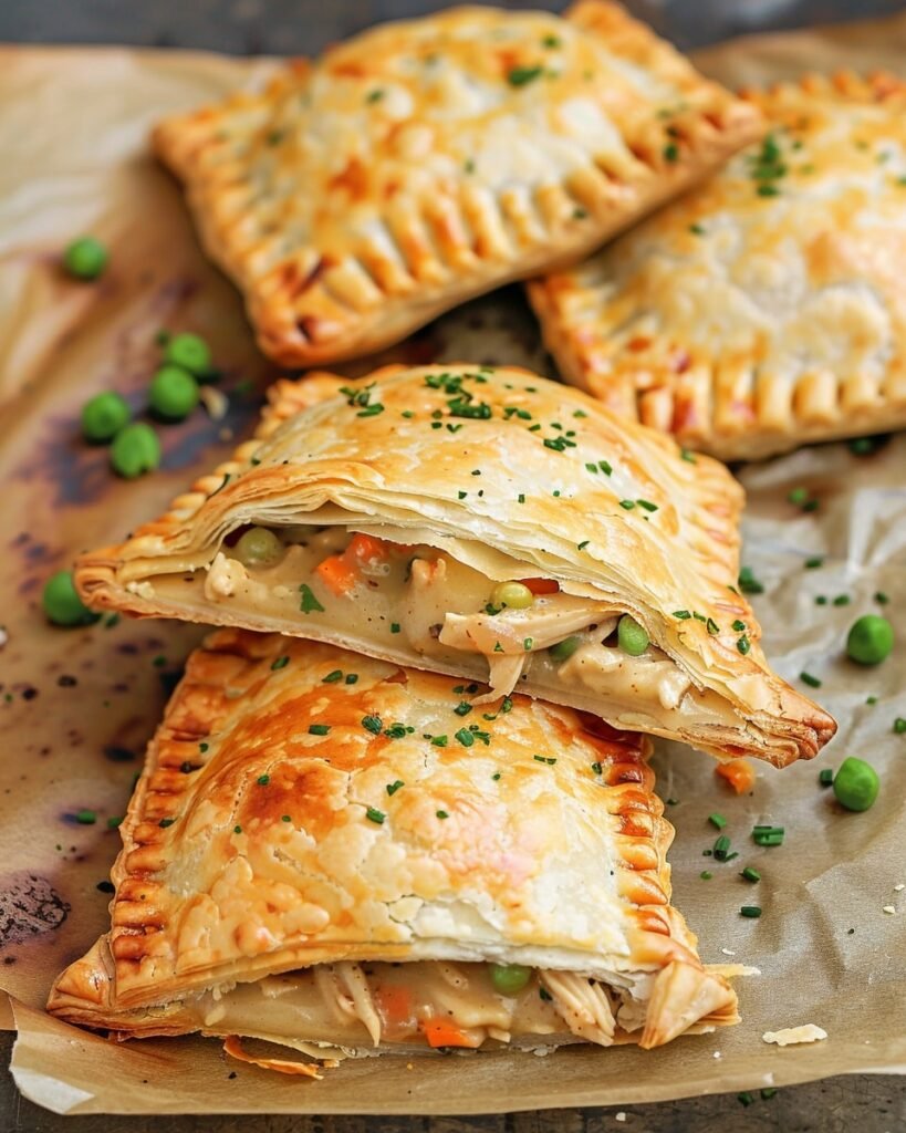Chicken Pot Pie Hand Pies