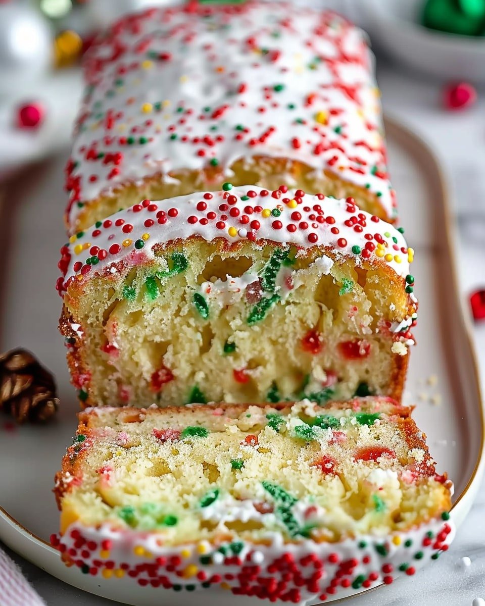 Holiday Sprinkle Buttermilk Bread