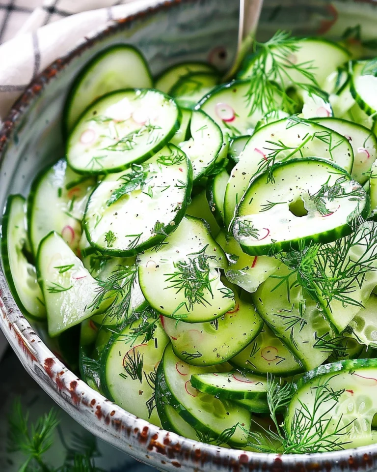 Cucumber Dill Salad