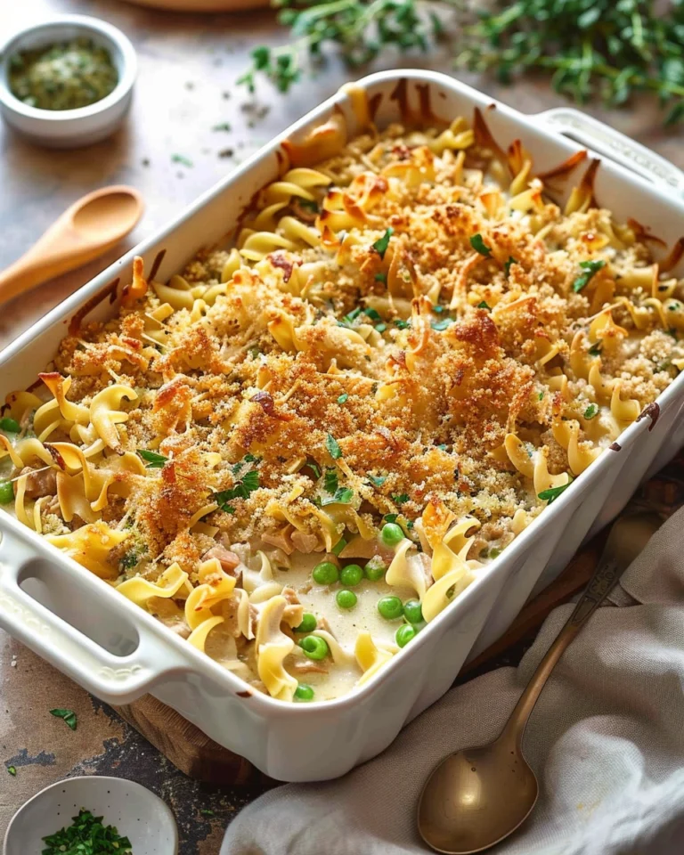 Healthy Tuna Noodle Casserole