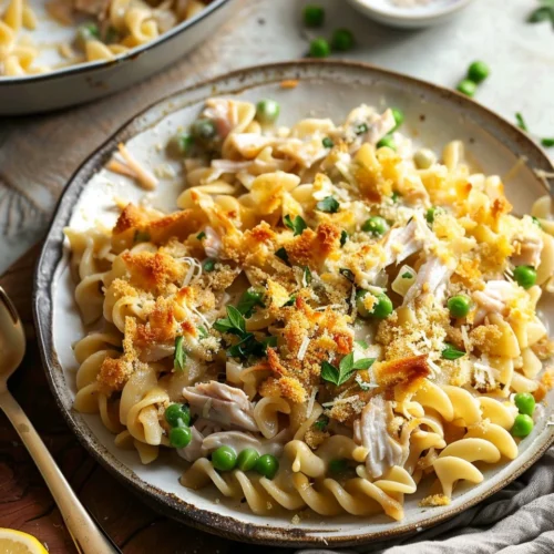 Healthy Tuna Noodle Casserole