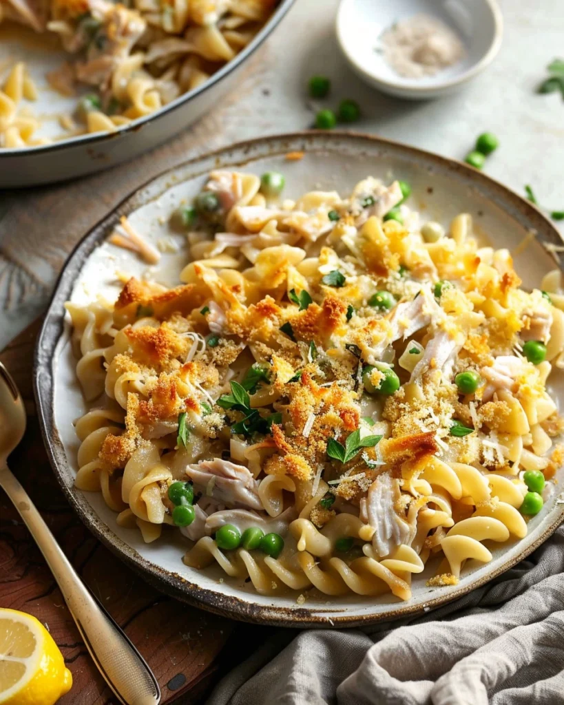 Healthy Tuna Noodle Casserole
