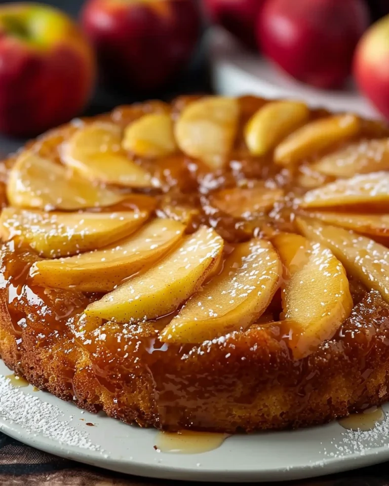 Homemade Apple Upside Down Cake