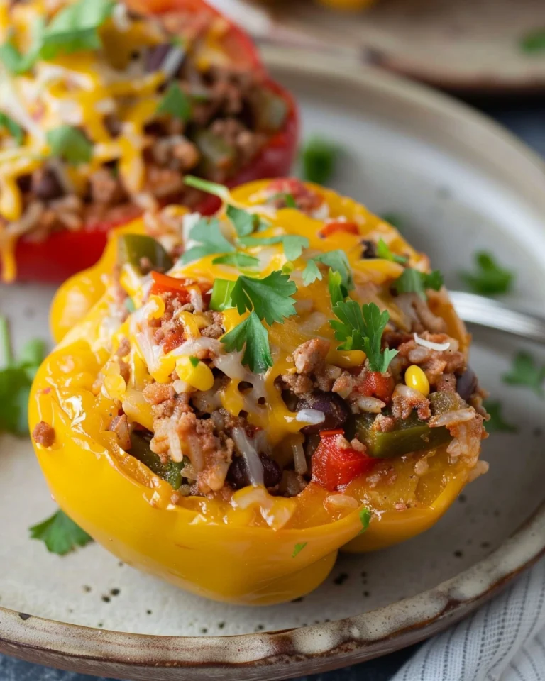 Stuffed Taco Bell Peppers