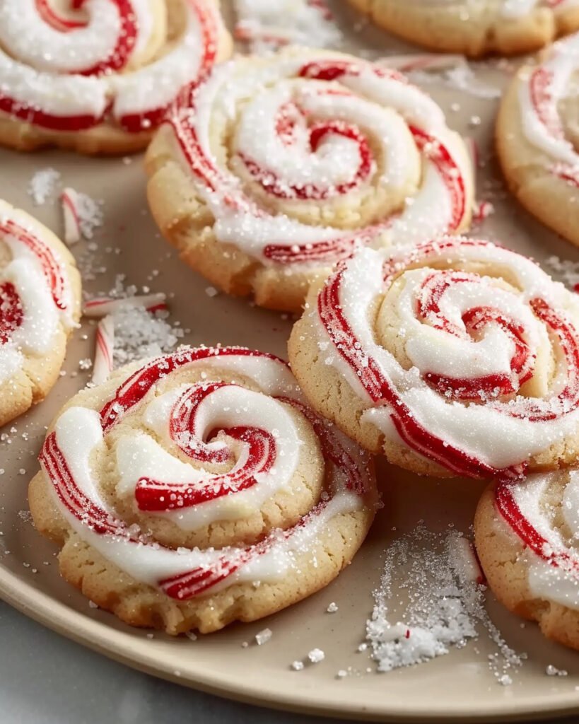 Peppermint Swirl Cookies
