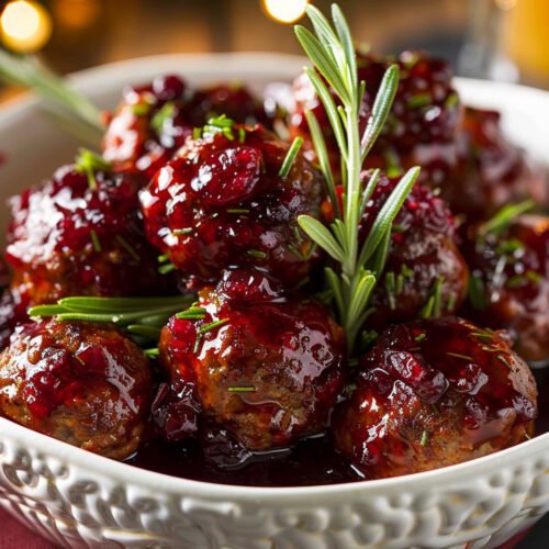 Cranberry Meatballs