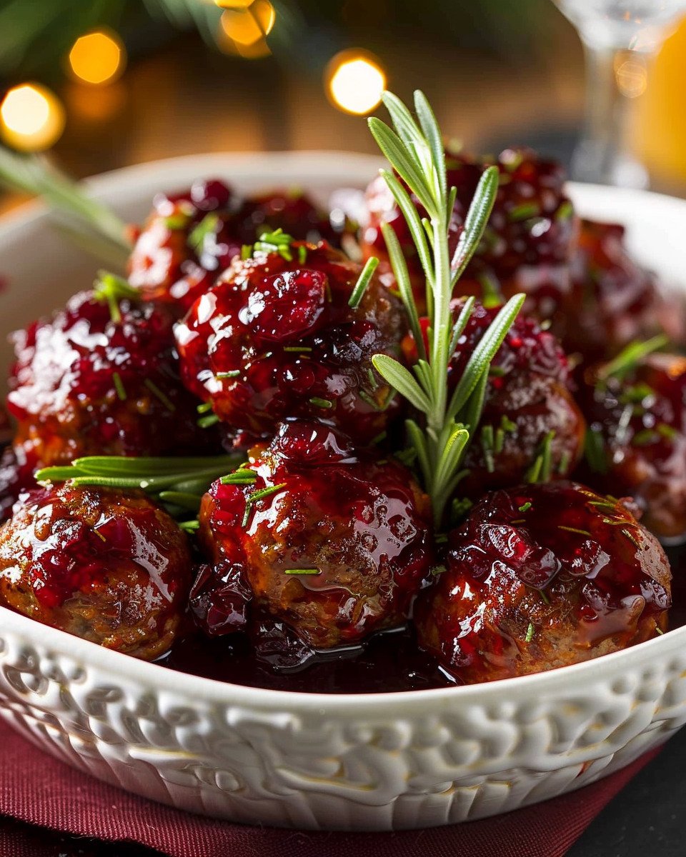 Cranberry Meatballs