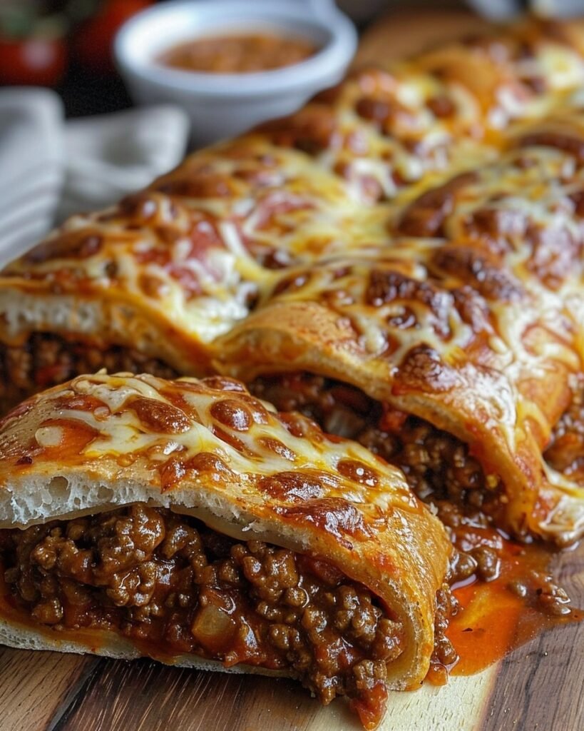 Sloppy Joe Stromboli