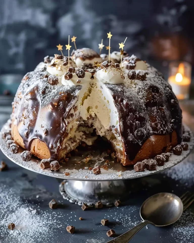Panettone Ice Cream Cake
