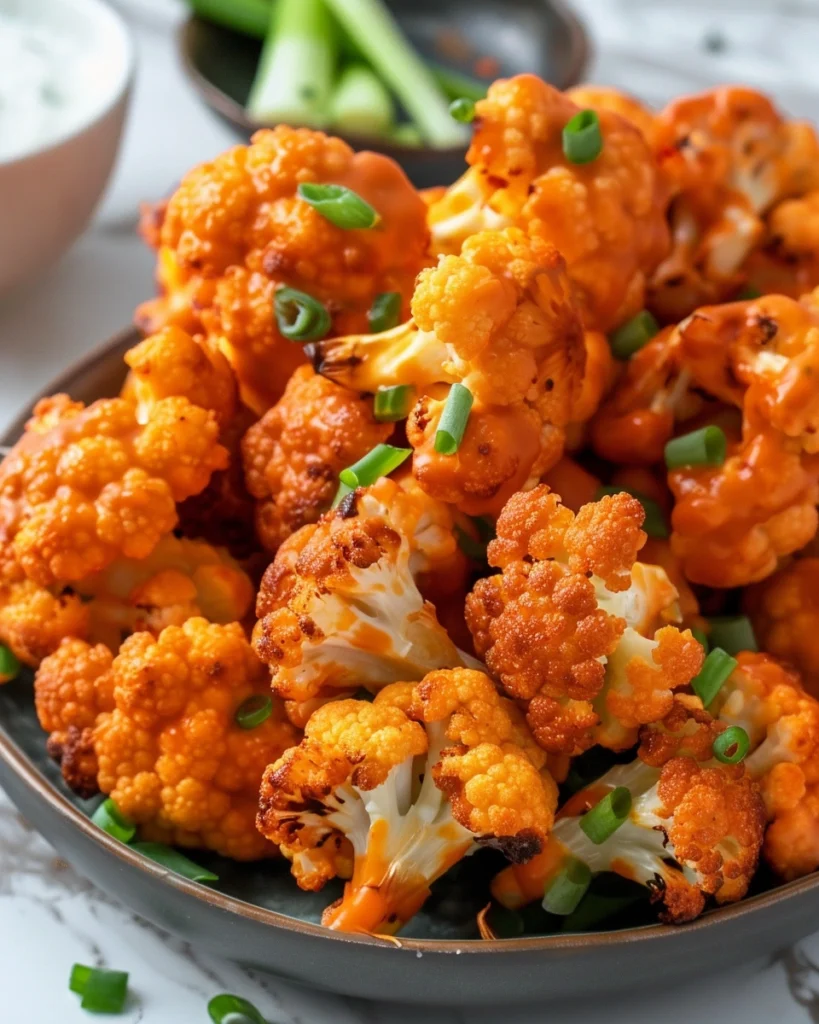 Air Fryer Buffalo Cauliflower Recipe