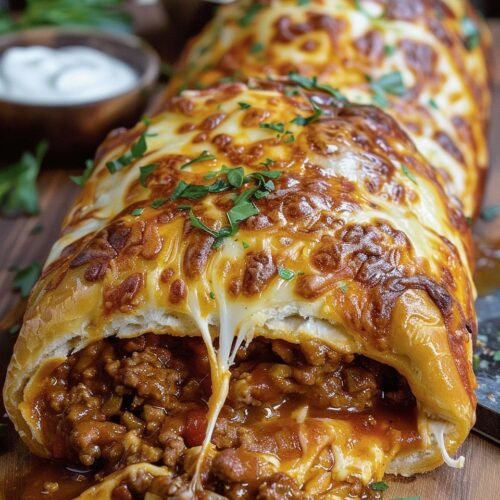 Sloppy Joe Stromboli