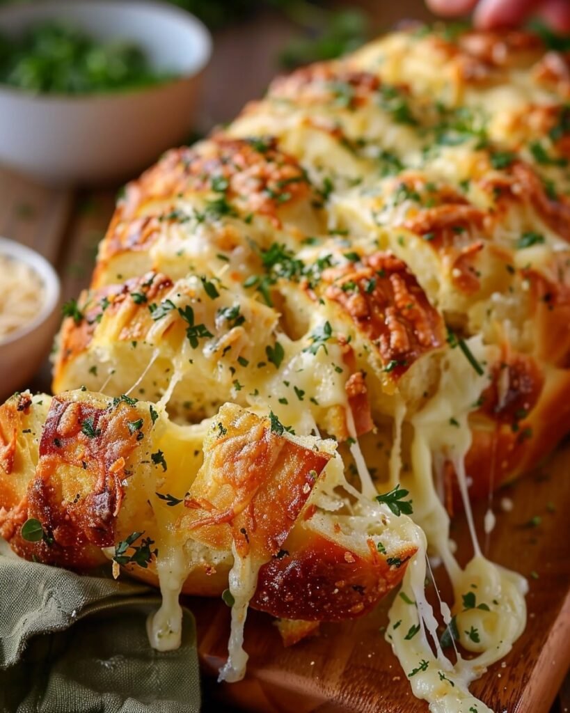 Cheesy Garlic Pull-Apart Bread