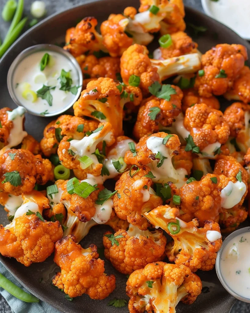 Air Fryer Buffalo Cauliflower Recipe