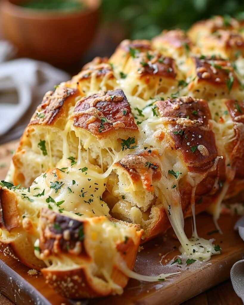 Cheesy Garlic Pull-Apart Bread