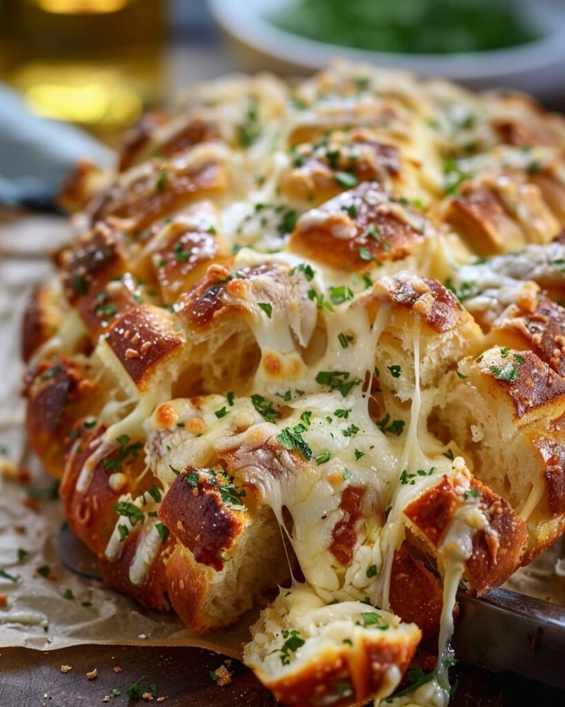Cheesy Garlic Pull-Apart Bread