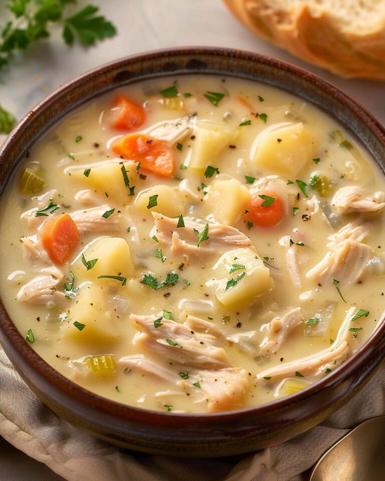 Leftover Turkey Soup