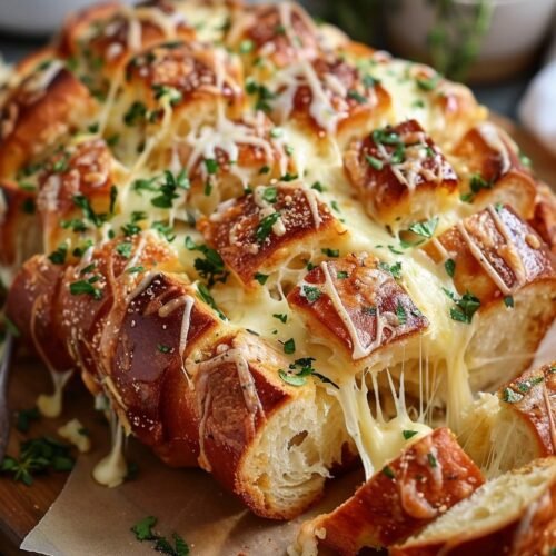 Cheesy Garlic Pull-Apart Bread