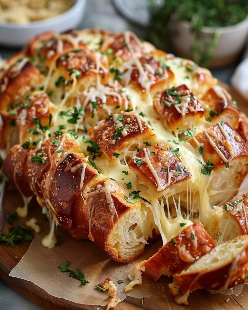 Cheesy Garlic Pull-Apart Bread