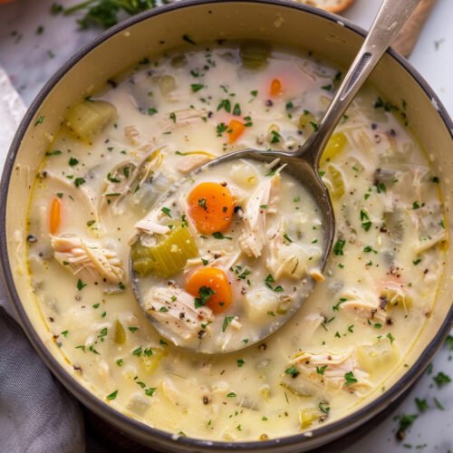 Leftover Turkey Soup