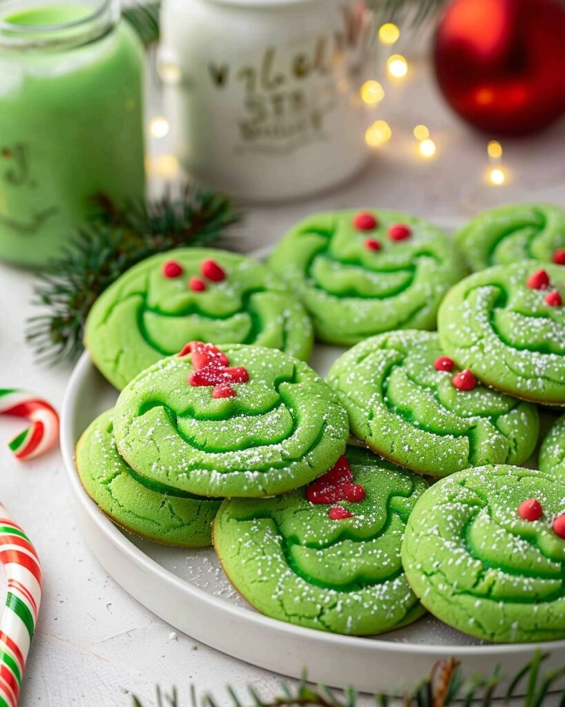 Grinch Sugar Cookies