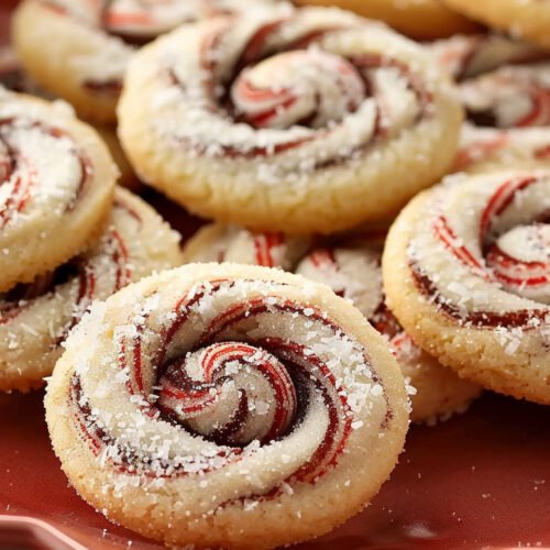 Peppermint Swirl Cookies