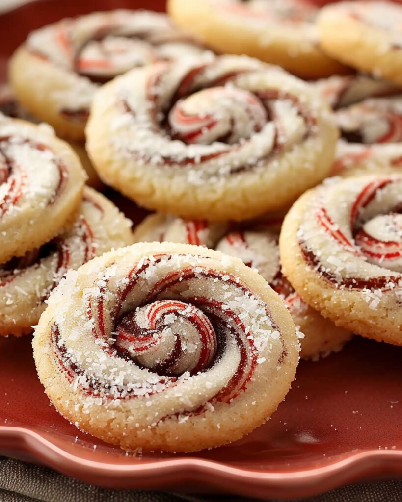 Peppermint Swirl Cookies