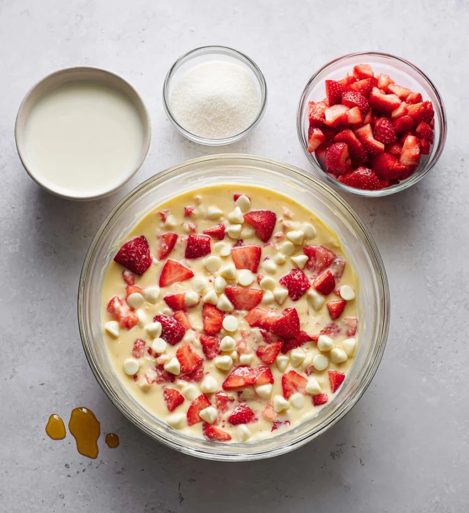 Strawberry Shortcake Cookies Process