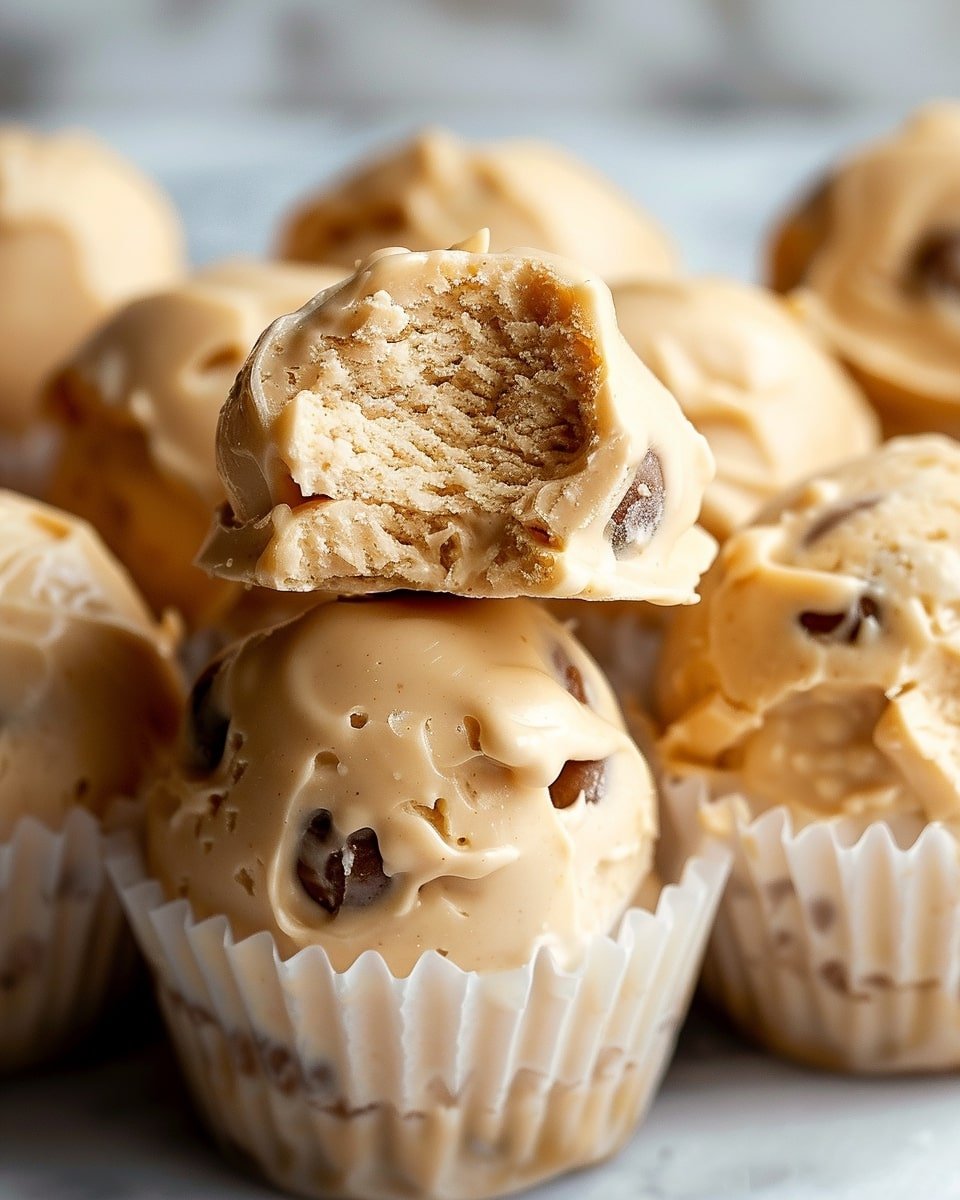 Frozen Greek Yogurt Peanut Butter Bites