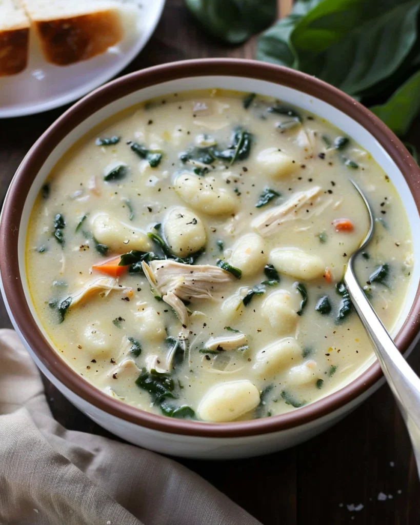 Olive Garden Chicken Gnocchi Soup