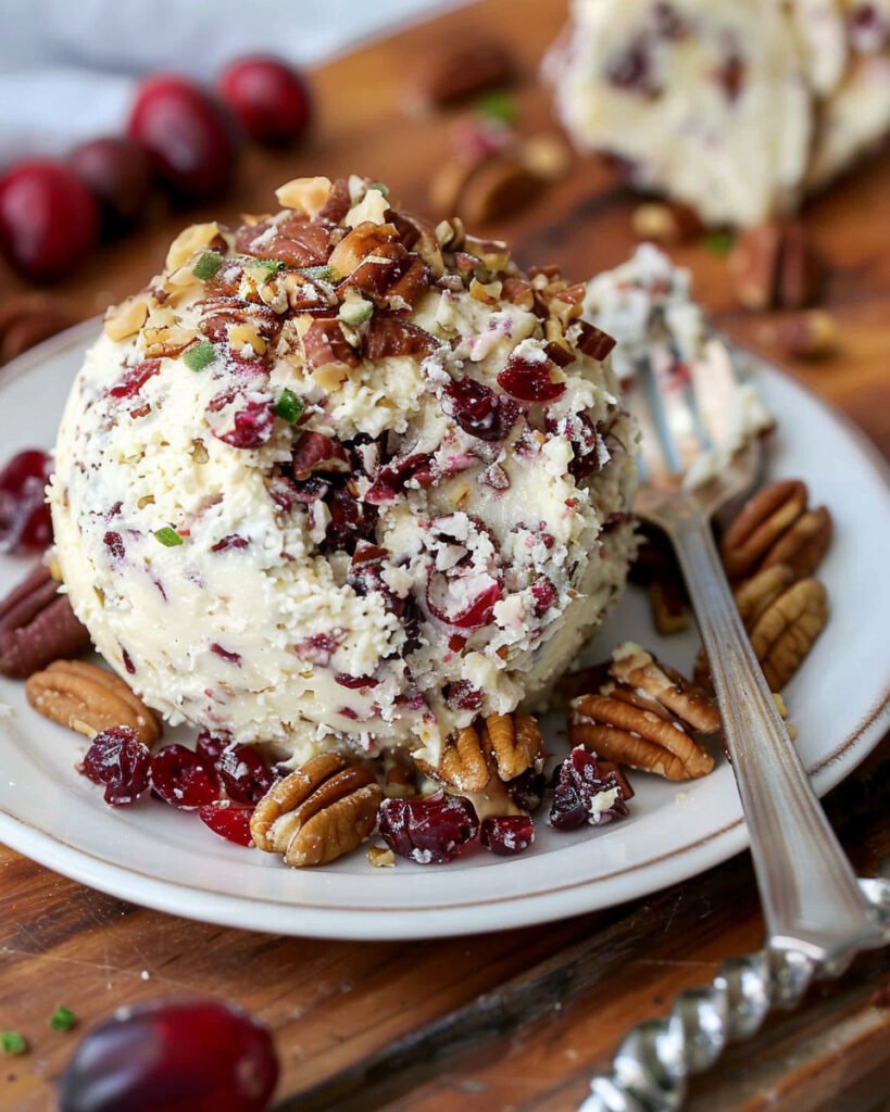 Cranberry Pecan Cheese Ball