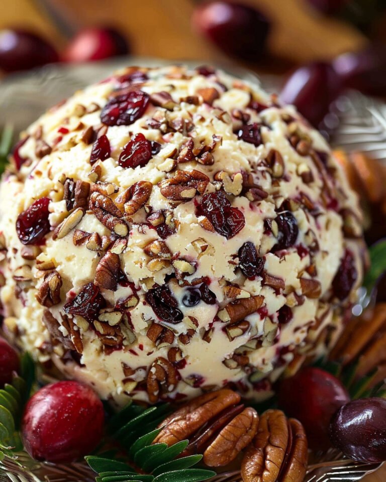 Cranberry Pecan Cheese Ball