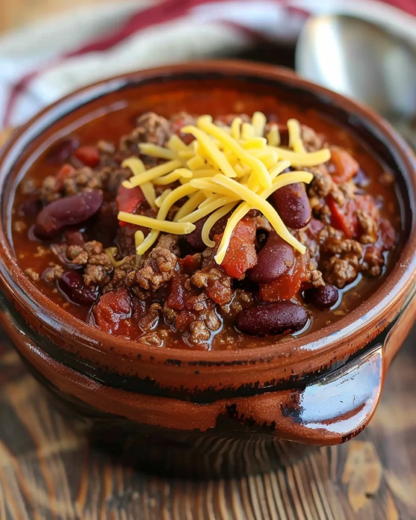 Dutch Oven Chili Recipe