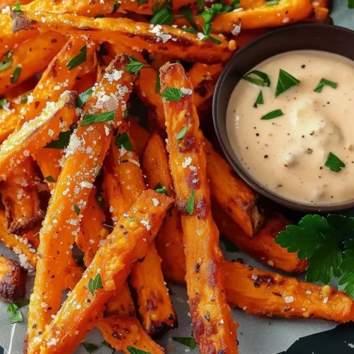 Crispy Oven Baked Sweet Potato Fries