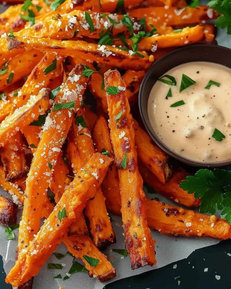 Crispy Oven Baked Sweet Potato Fries