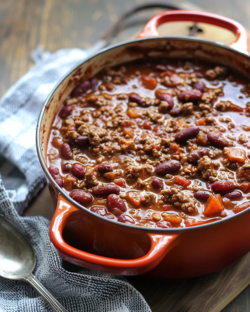 Dutch Oven Chili Recipe