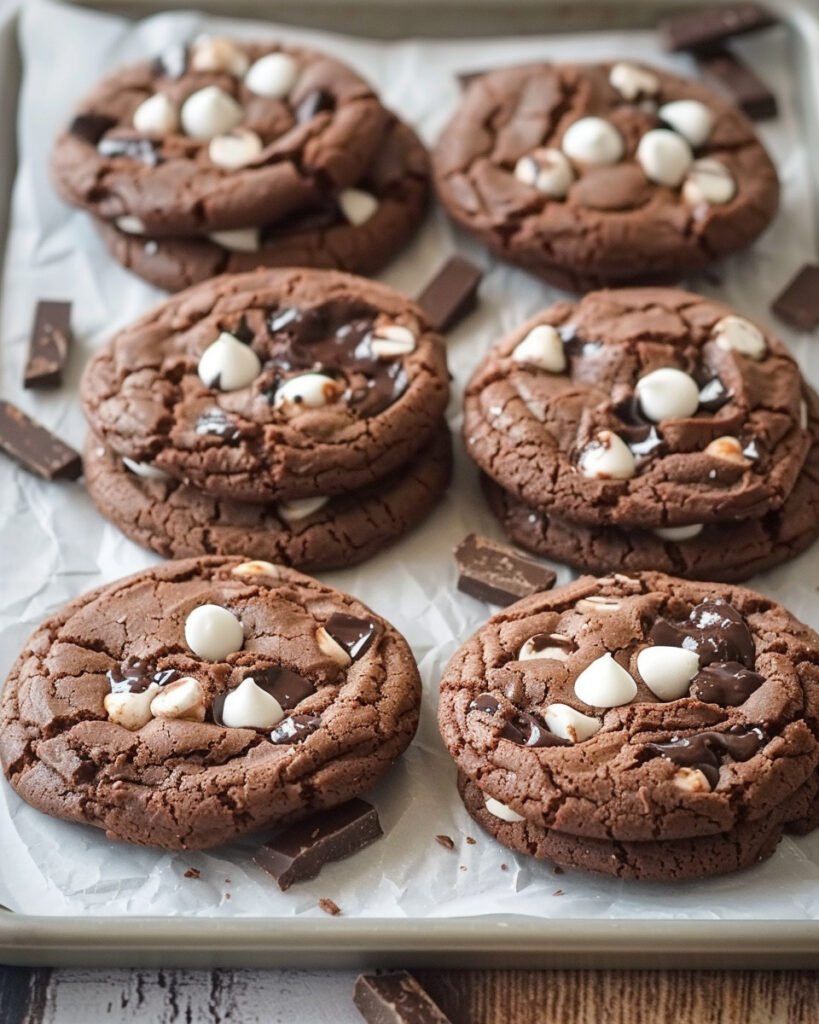 Hot Chocolate Cookies