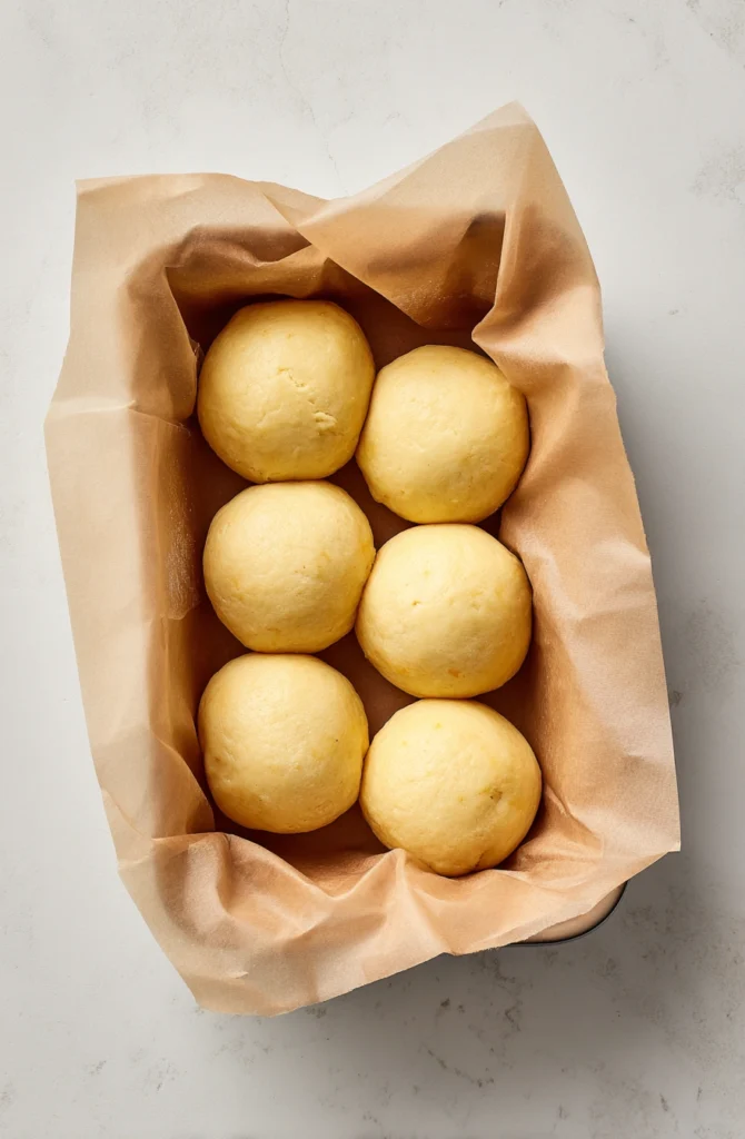Oatmeal Molasses Dinner Rolls Process