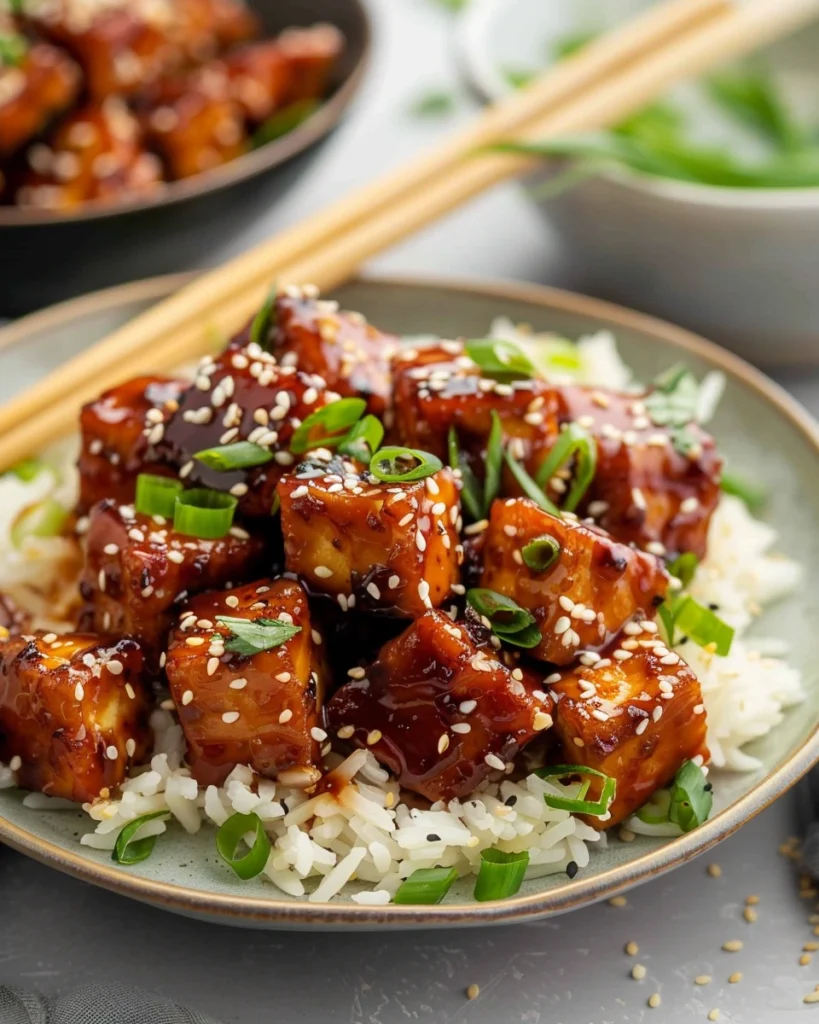 Crispy Sesame Tofu