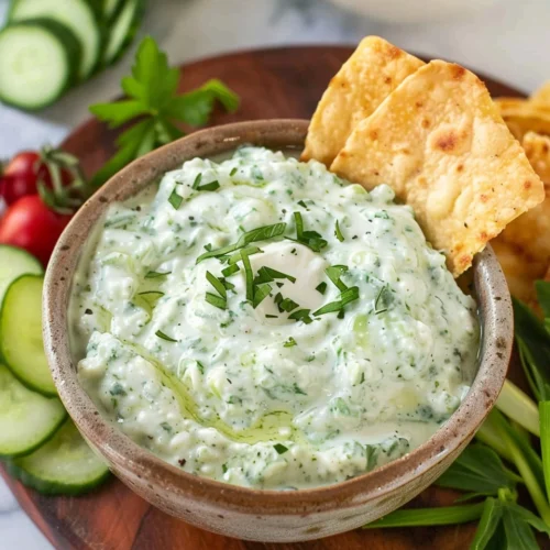 Green Goddess Cottage Cheese Dip