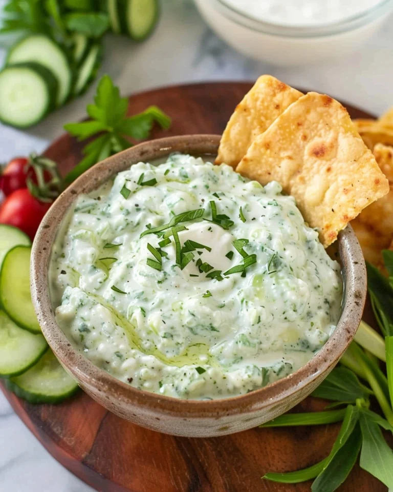 Green Goddess Cottage Cheese Dip