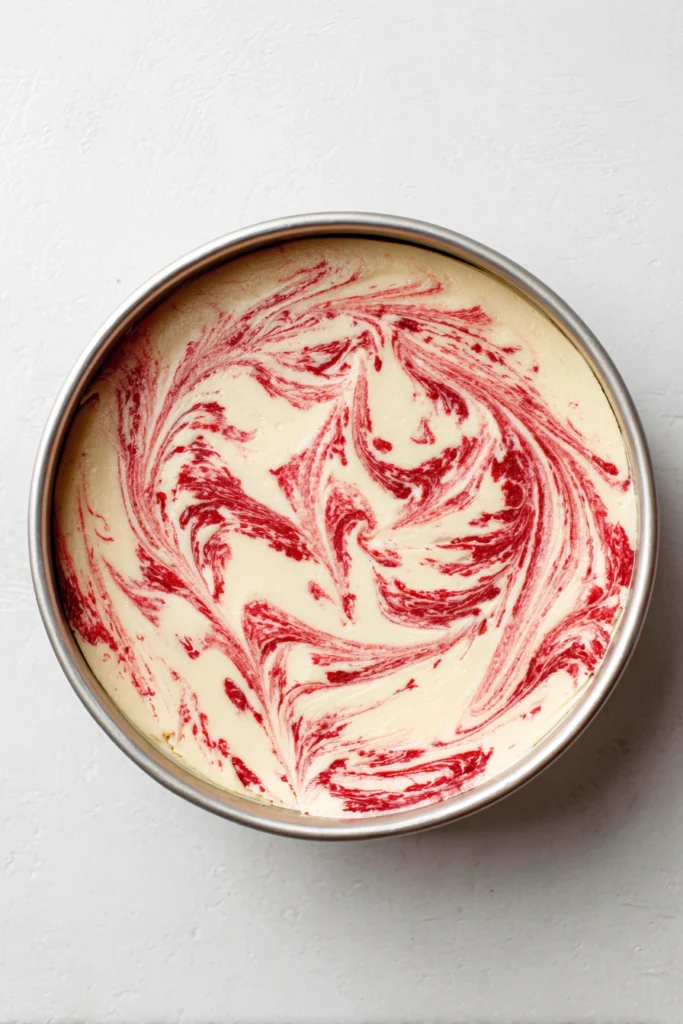 Heart Shaped Brownies (with Raspberry Swirl and Cheesecake Topping)