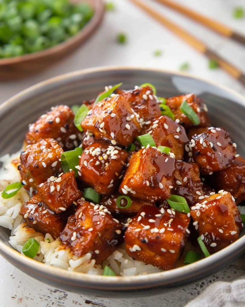 Crispy Sesame Tofu