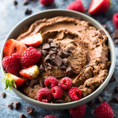 Creamy Chocolate Dessert Hummus