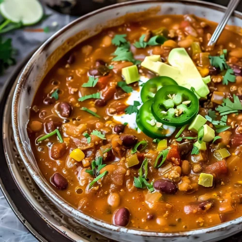 Vegan Buffalo Chili