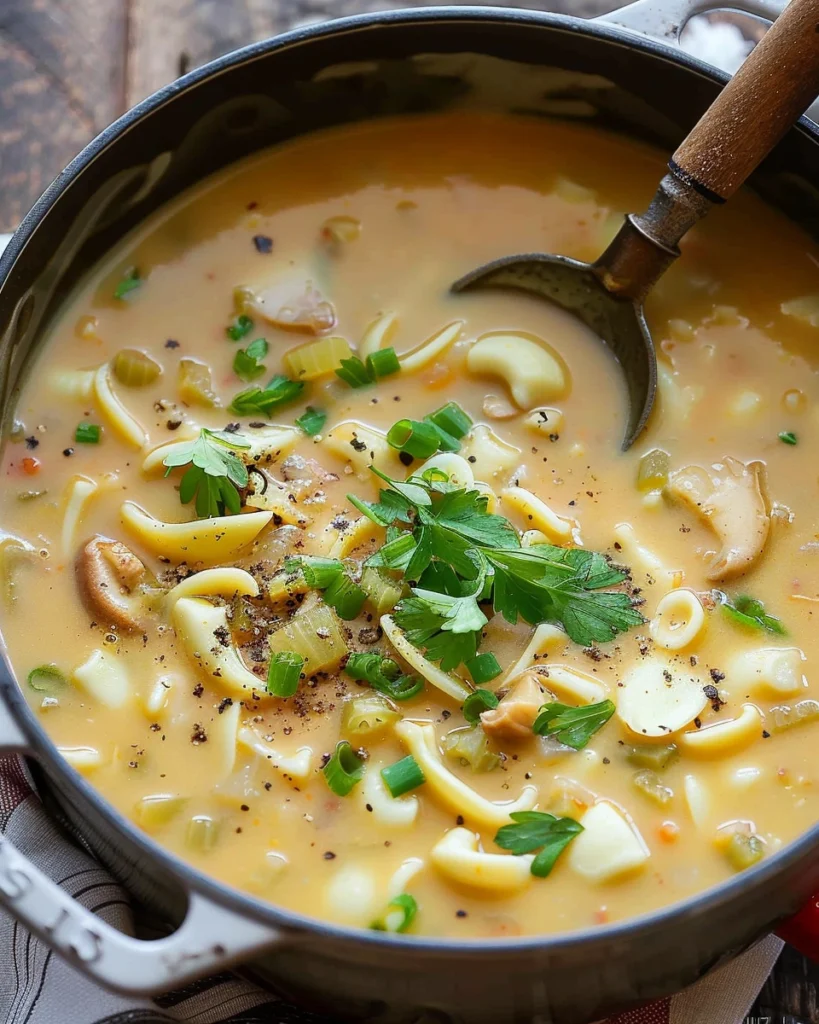 Creamy Protein Soup