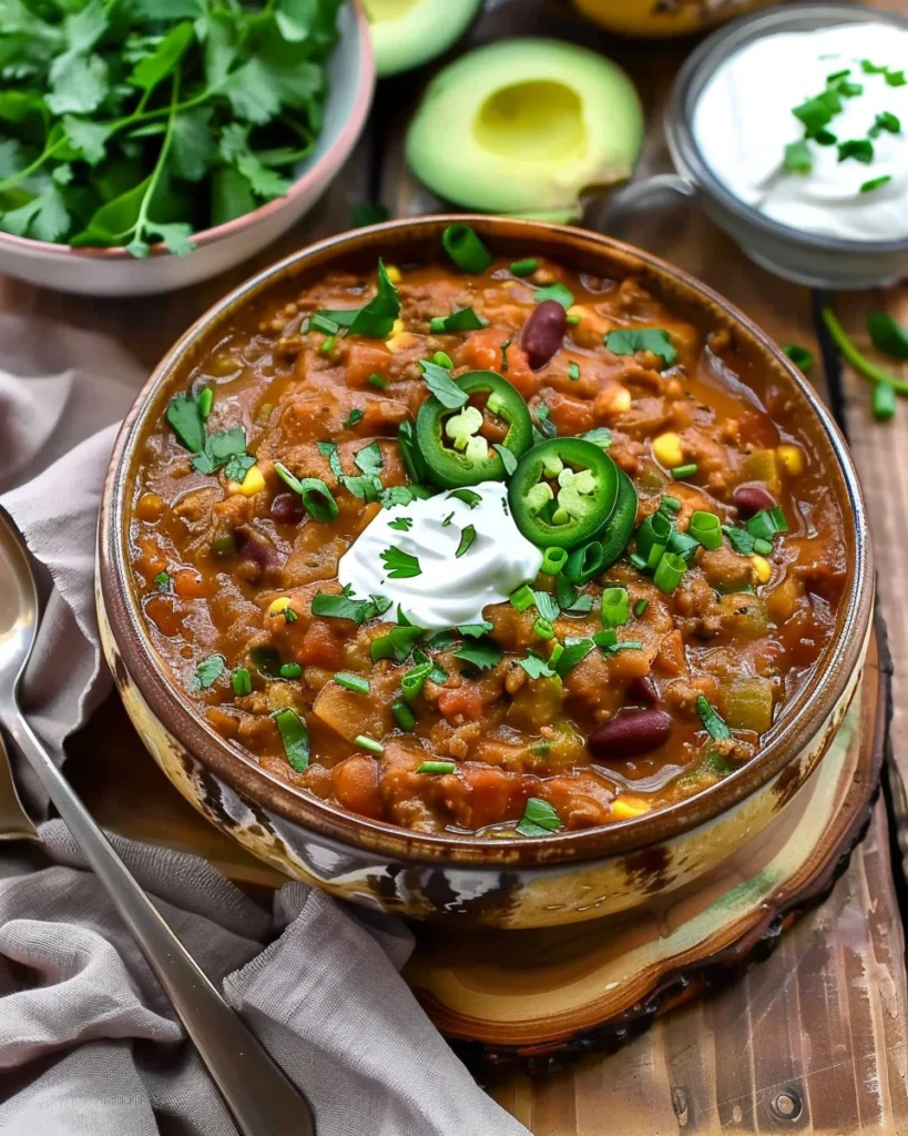 Vegan Buffalo Chili