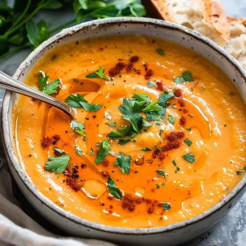 Creamy Red Lentil Soup