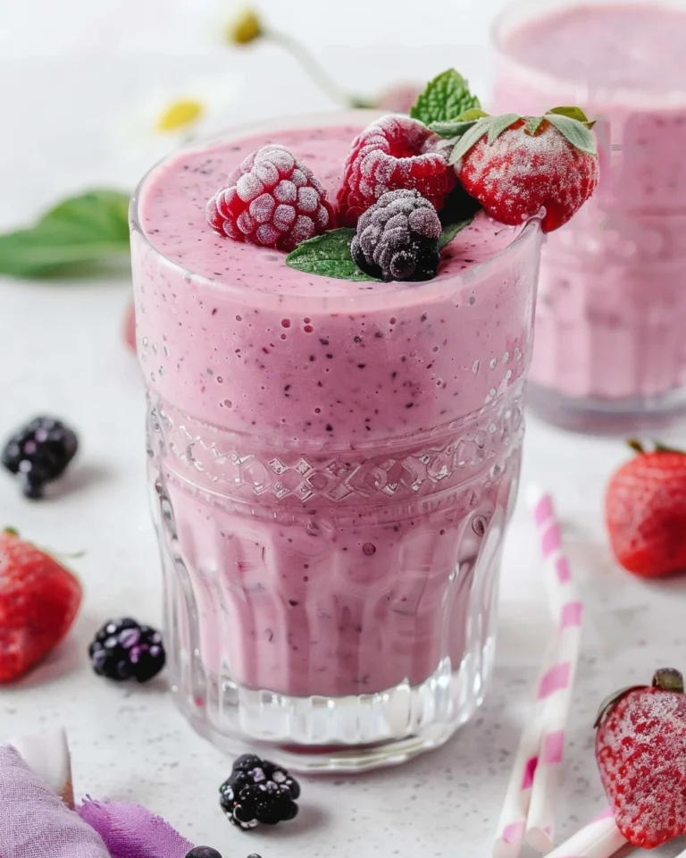 Healthy High Protein Smoothie