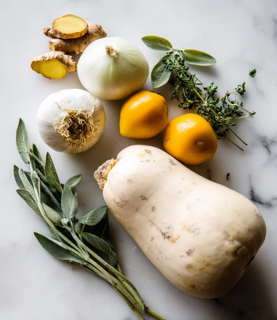 Butternut Squash Soup Ingredients