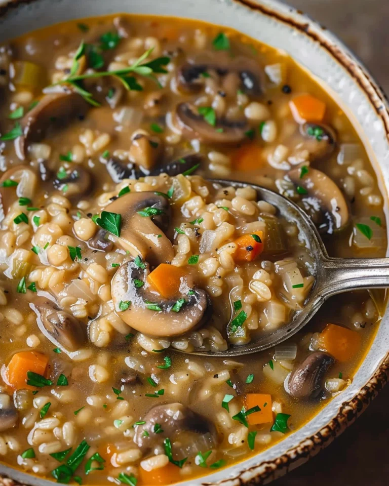 Mushroom Barley Soup